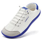 Wide Toe Barefoot Minimalist Sneakers – Unisex Lightweight Adjustable Slip-On Walking Shoes