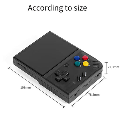 Portable Retro Handheld Game Console 3.5-inch (8.9 cm) IPS Screen Linux Classic Gaming Emulator - Kids Gift