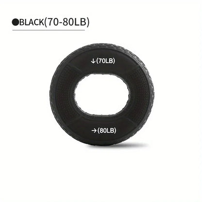 Silicone Hand Grip Strengthener Ring – Finger & Forearm Strength Trainer
