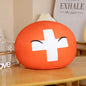 Polandball Countryball Plush Keychain 10 cm (3.9 in) 70 Designs Country Ball Pendant Stuffed Toy for Kids