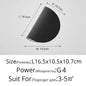 Fontana Arte Lo LED Italian Designer Rotating Wall Lamp Modern Art Creative Exhibition Hall Wall Lamp Bedroom Bedside Lamp