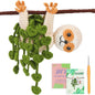 IMZAY Crochet Material Package Kit for Beginners with Step-by-Step Video Tutorial and Instructions Complete Crochet Supplies Set