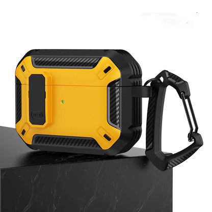 Security Lock Shockproof Silicone Case for Wireless Pro Earbuds – Protective Earphone Cover