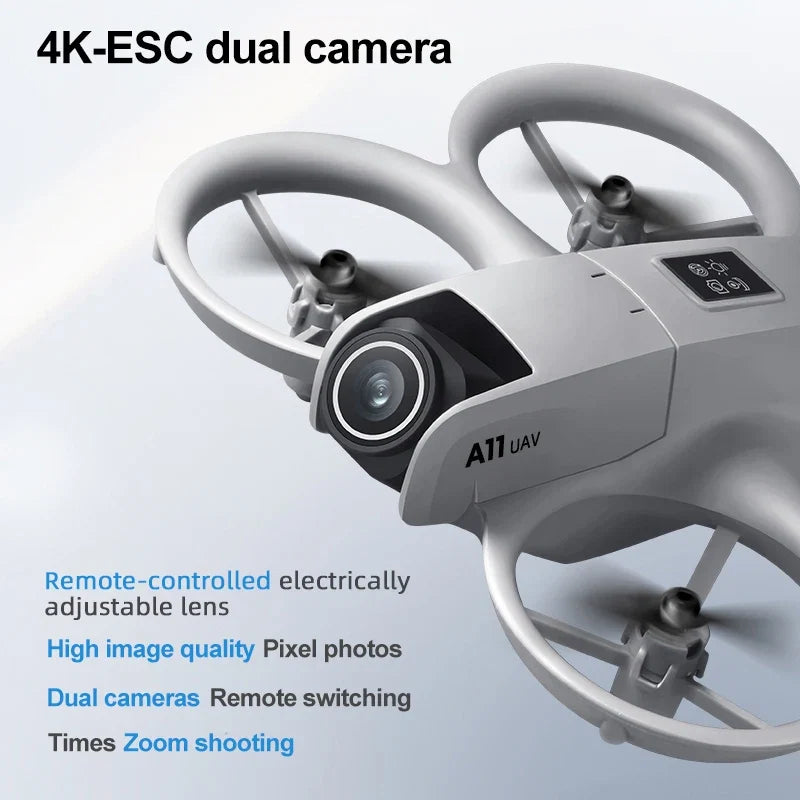 Lenovo A11 Mini GPS Foldable Drone 8K Camera Brushless 5G WIFI FPV Optical Flow 3000M Long Range Quadcopter Drone