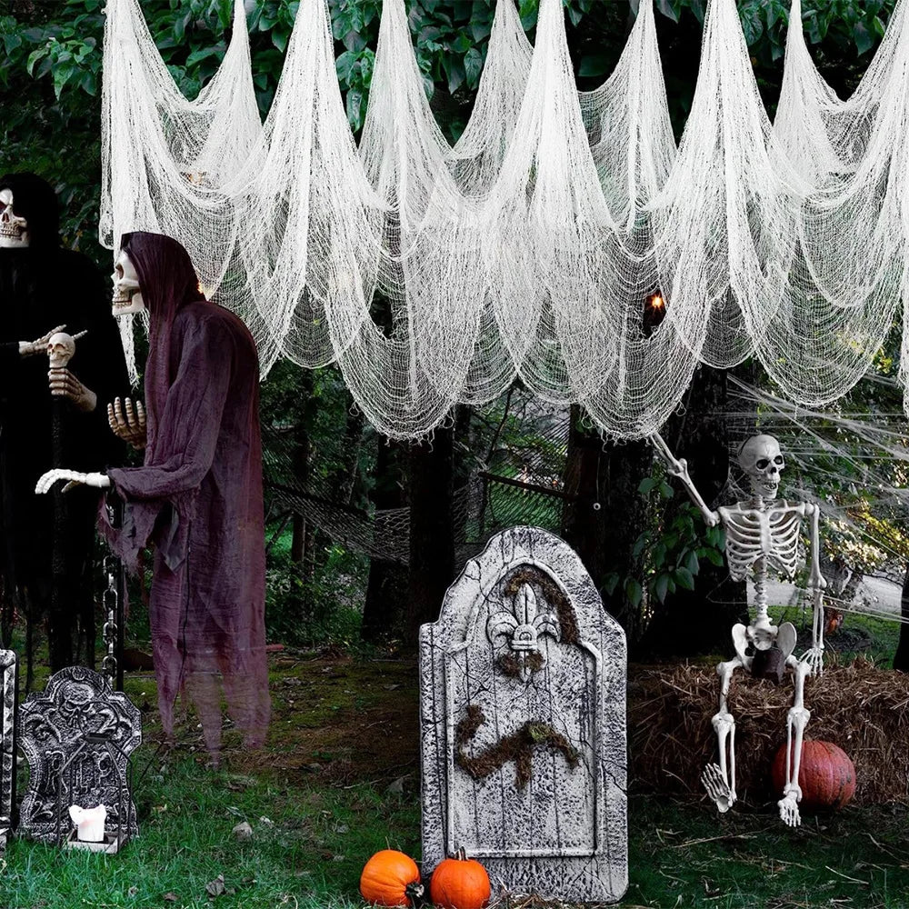 Black Halloween Creepy Cloth Decoration - 23 Style Options