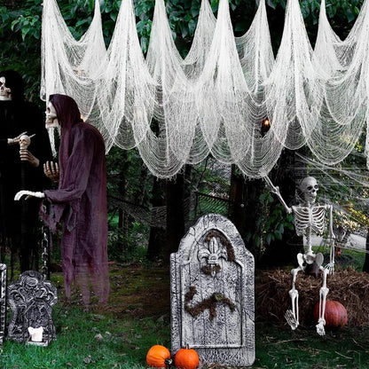 Black Halloween Creepy Cloth Decoration - 23 Style Options