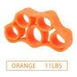 Silicone Finger Exerciser Hand Strengthener 6 Resistance Levels for Grip, Arthritis, Rehab, Climbing, Guitar