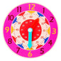 Montessori Wooden Clock Time Learning Toy