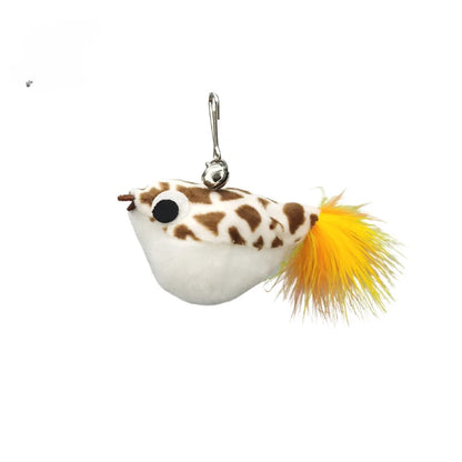 Interactive Feather Cat Toy – Feather Teaser for Cat Play & Exercise