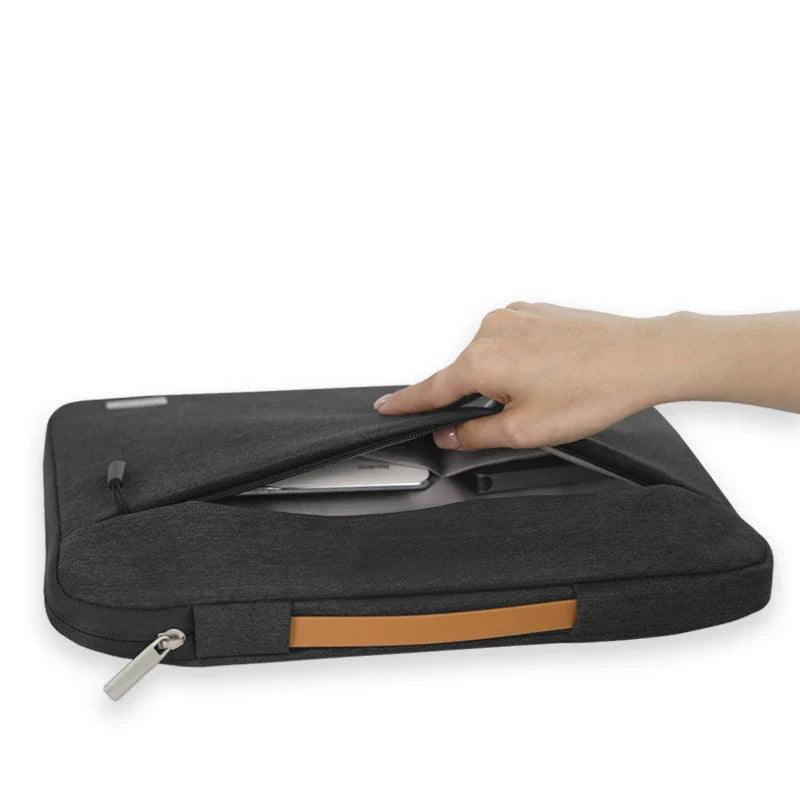 Multi-Pocket Shockproof Laptop Sleeve with Handle 13–16 Inch