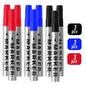 Waterproof Black Permanent Paint Marker - Quick-Dry Oil-Based Pen for Tires, Metal & Glass