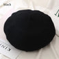 Autumn Winter Felt Beret Hats Women Fashion French Painter Hat Girls Trendy Solid Color Berets Ladies Multicolored Flat Cap