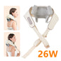 Foreverlily 26W Neck & Shoulder Massager Wireless Back Kneading Shawl