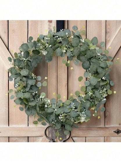 Artificial Eucalyptus Vine Garland – Faux Greenery Stems for Home, Wedding & Party Decor