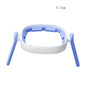 Square Feeding Bottle Handle for Baby (6M+) – Lightweight PP Easy-Grip Square Bottle Accessory, Wide‑Mouth Compatible