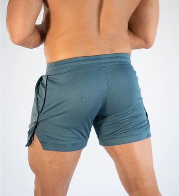 Men's Breathable Mesh Sports Shorts – Lightweight Running & Gym Training Shorts