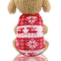 Christmas Dog Hoodie Reindeer & Santa Fleece Coat Winter Warm Pet Jacket for Small to Medium Dogs XS-2XL