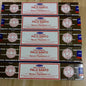 5-Box Nag Champa Incense Sticks — 50–60 Handmade Sticks (20 cm / 8 in) Sandalwood & White Sage Home Fragrance