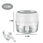 Electric Garlic Chopper & Meat Mincer 100ml/250ml Garlic Press Crusher for Vegetables and Onions