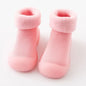 Warm Baby First Walker Shoes — Newborn to 4 Years Unisex Winter Slip-On Anti-Slip Rubber Sole