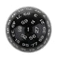 100-Sided D100 Acrylic Dice 48mm / 1.89in Polyhedral RPG Tabletop Game Accessory