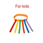 Tail Tag Game Belt Set, 1 Adjustable Waistband with 6 Tail Straps for Kids & Adults, Outdoor Party & PE Games