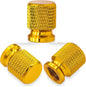 Aluminum Tire Valve Stem Caps 16 x 12mm (0.63 x 0.47 in) Universal 8mm Thread - Metal Valve Caps for Car Bike SUV Truck