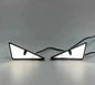 2PCS LED Devil’s Eye Lights – Universal Car & Motorcycle Headlight/License Plate Decorative Light