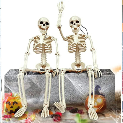 40 x 11cm Plastic Humanoid Skeleton Decoration, 1 or 2 Pieces