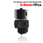 3D Printer Hotend Kit with 0.2, 0.4, 0.6, 0.8mm Nozzles and Silicone Brush — Assembly Replacement Parts