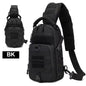 Tactical Chest Sling Bag for Men - Outdoor Hiking Camping Fishing Cycling MOLLE Shoulder Fanny Pack