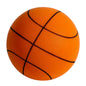 Kids Silent Foam Basketball — Indoor Squeezable Bounce Ball, Sizes 3/5/7