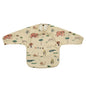 Waterproof Long Sleeve Baby Feeding Bib with Pocket — Toddler Art Smock & Burp Cloth, Unisex (1-3 Years)