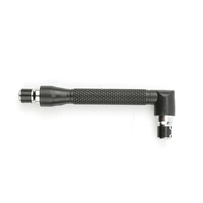 L-Type L-Shaped 1/4-Inch (6.35mm) Hex Screwdriver Handle — 90° Double-Ended Bit Holder