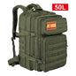 Tactical Backpack 45L/32L/25L Waterproof Large Capacity Travel Rucksack Multi-Functional Outdoor Daypack (Unisex)