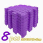 8-Piece 12 x 12 in (30 x 30 cm) 2.5 cm Thick Non-Slip Foam Baby Play Mat — Puzzle Floor Tiles for Crawling, Soundproof & Eco-Friendly