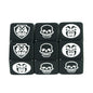 6-Pack 16mm D6 Game Dice - Transparent, Opaque & Marble Colors for Board Games & Tabletop RPGs