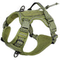 Tactical No-Pull Dog Harness – Adjustable MOLLE Military Vest for Medium & Large Dogs