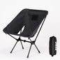 Lightweight Folding Camping Chair – Portable Aluminum Alloy Tactical Moon Chair for Adults & Kids