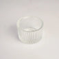 2-Pack Clear Glass Tealight Candle Holders – Small Mini Candlestick Table Centerpiece for Wedding, Home & Party