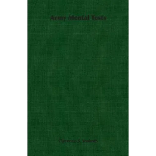 Army Mental Tests - Paperback