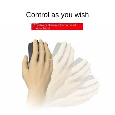 Ergonomic Silicone Gel Wrist Rest Mouse Pad — Non-Slip Support for Office & Gaming (10 x 4 x 1.7 cm / 3.9 x 1.6 x 0.7 in)