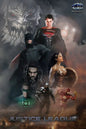Superman And Batman Superhero Justice League DC Movie Prints Poster Canvas Painting Modern Wall Art For Living Room Home Decor