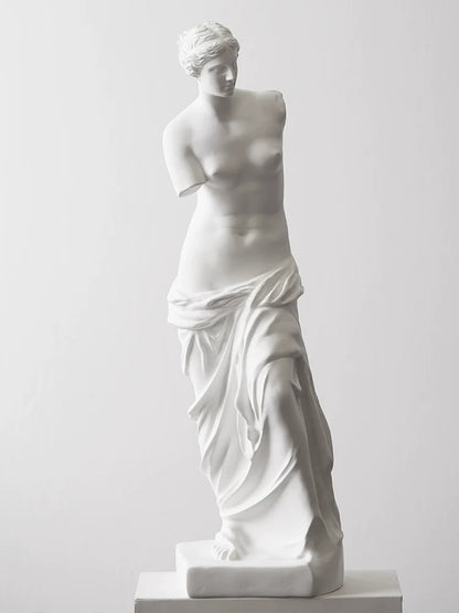 Figurine de la mythologie grecque en résine, Statue de Venus de Milo, Sculpture d'Afrodite, Figurine de déesse, décoration arti