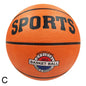 PU Leather Basketball — Wear-Resistant Indoor & Outdoor, Sizes 3/5/7