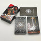 New Version Plastic Tarot Rider Waite Waterproof Gold Foil Tarot Deck With Nice PVC Package Prediction Cards Game