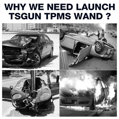 Handheld TPMS Tool 315/433 MHz — Tire Pressure Sensor Activation, Programming, Relearn & Diagnostic