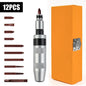 7/12-Piece Portable Reversible Impact Screwdriver Set — Manual & Cordless Driver Kit with Case for Home DIY