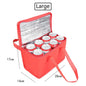 Portable Lunch Cooler Bag Folding Insulation Picnic Ice Pack Food Thermal Bag Drink Carrier Insulated Bags Food Delivery Bag