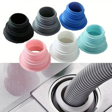 1-Pack Sewer Seal Ring Drain Plug - Kitchen Sink, Floor & Washing Machine Pipe Deodorizer